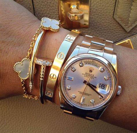 cartier love bracelet rolex|most popular cartier love bracelet.